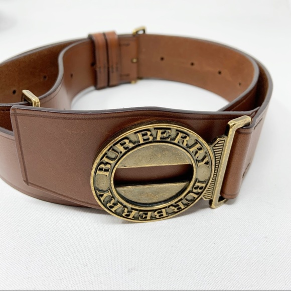 vintage burberry belt